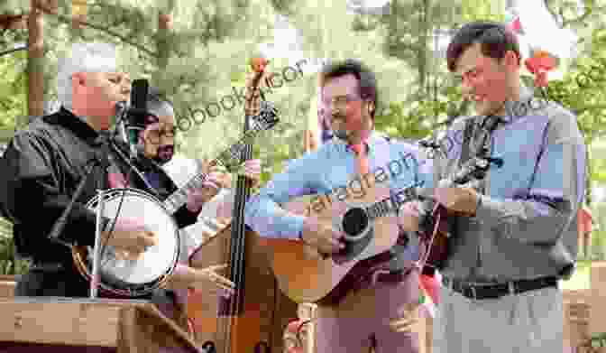 A Bluegrass Band Performs On A Stage In West Virginia. Play Of A Fiddle: Traditional Music Dance And Folklore In West Virginia