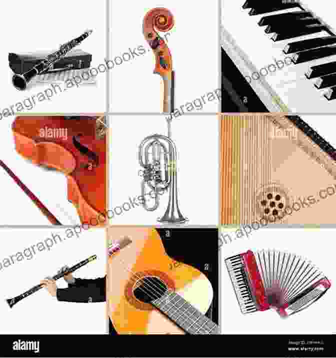 A Collage Of Musical Instruments Representing Different Genres 108 Essential Drum Beats: A Comprehensive Collection For All Levels