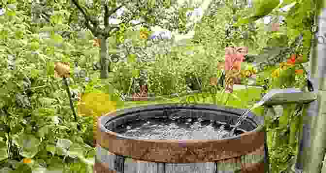 A Community Using Rain Barrels For Gardening The Rain Barrel Frank Ormsby