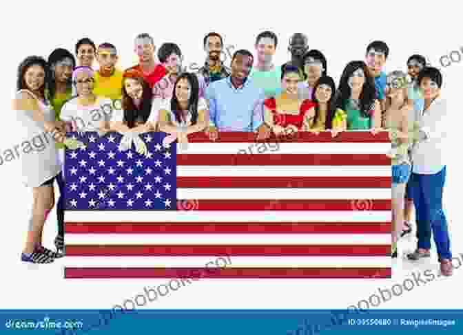 A Group Of People Standing In Front Of The American Flag, With The Book 'The Spark That Lit The Revolution' In The Foreground. The Spark That Lit The Revolution: Lenin In London And The Politics That Changed The World