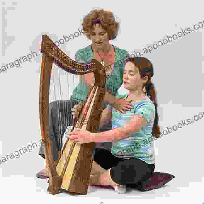 A Harpist Performing With Effortless Grace And Ease, Thanks To The Alexander Technique. An Alexander Technique Approach To Harp Technique