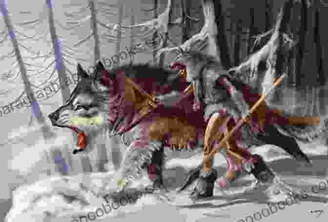 A Pack Of Waheela Wolves Hunting A Headless Man Waheela Northwest Canada S Wily Giant Wolves That Like Headless Men Mythology For Kids True Canadian Mythology Legends Folklore