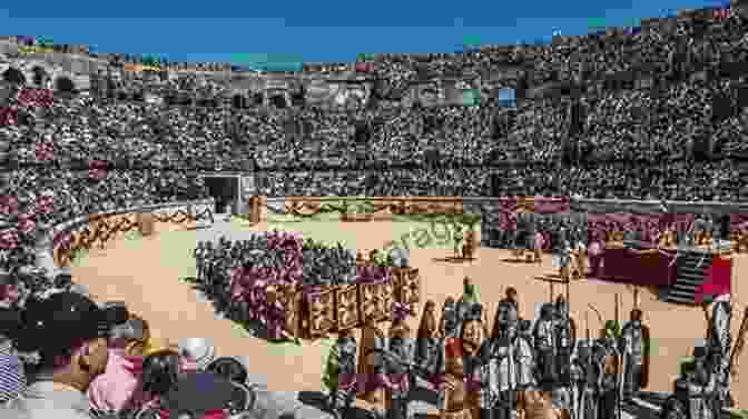 A Panoramic View Of The Roman Colosseum, Where Gladiators Fought In Epic Battles The Gladiator S Master Fae Sutherland