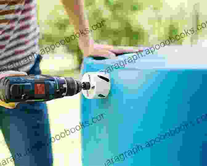 A Person Installing A Rain Barrel In Their Backyard The Rain Barrel Frank Ormsby