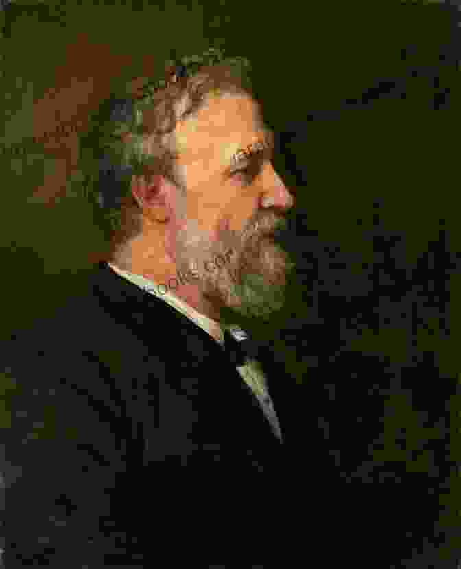 A Portrait Of Robert Browning, Looking Thoughtful And Contemplative, With A Hint Of A Smile. Rabbi Ben Ezra And Other Poems