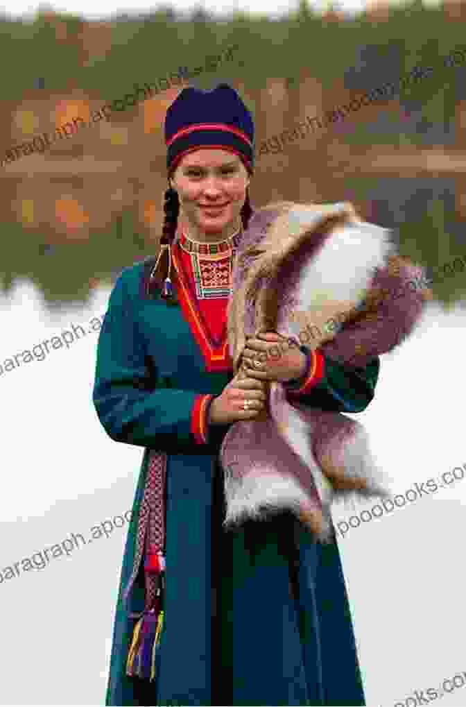 A Sami Woman In Traditional Dress Russian North Greater Than A Tourist