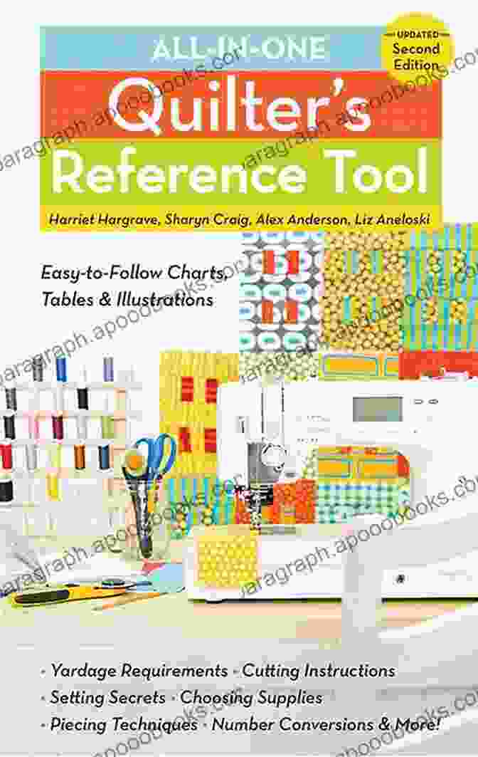 All In One Quilter's Reference Tool Book Cover All In One Quilter S Reference Tool: Easy To Follow Charts Tables Illustrations