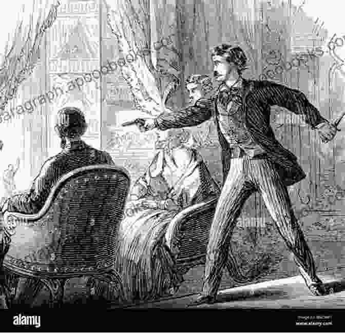 An Illustration Depicting The Assassination Attempt On General Washington A Tory Plot : A Story Of The Attempt To Kill General Washington In 1776