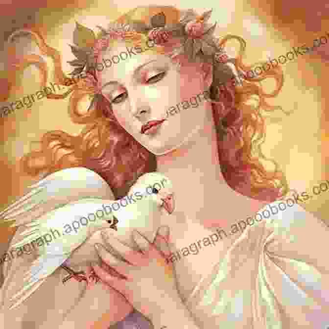 Aphrodite, The Greek Goddess Of Love And Beauty, With Her Dove And A Flower Great Goddesses: Life Lessons From Myths And Monsters