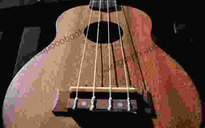 Close Up Of Ukulele Strings, Revealing The Intricate Craftsmanship And Delicate Finesse Of The Instrument. Randy S Modern Ukulele Method: The Ultimate Beginner Ukulele