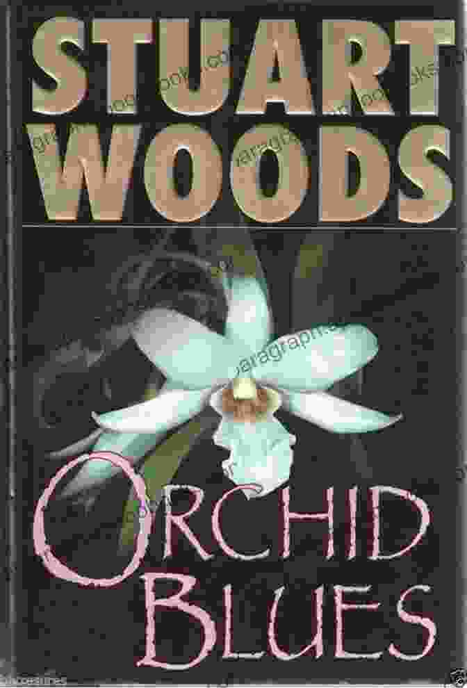 Cover Of Orchid Blues By Holly Barker, Featuring A Vibrant Blue Orchid. Orchid Blues (Holly Barker 2)