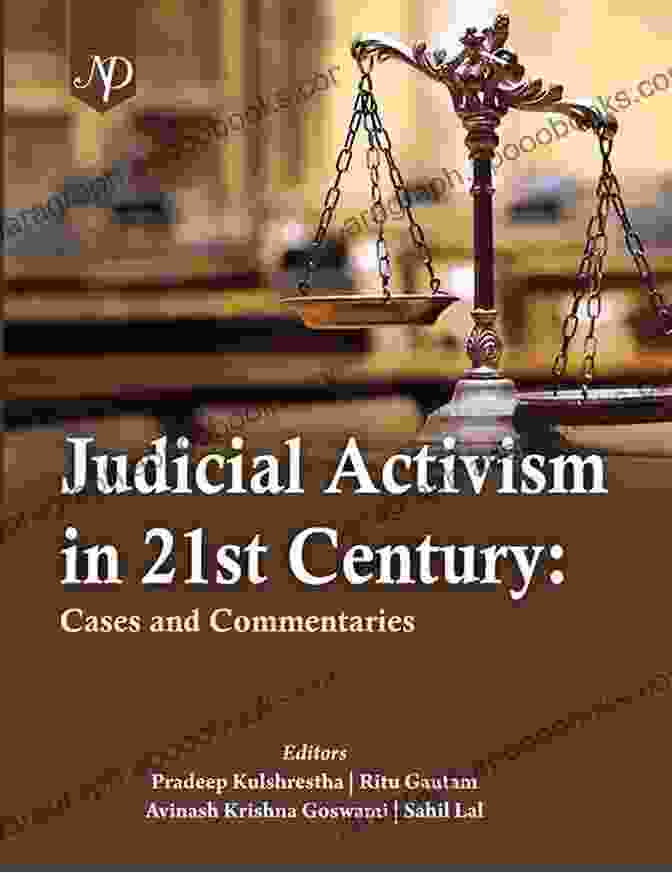 Critical Review Of Judicial Activism Book Cover Featuring A Gavel And Scales Of Justice Warren Court And The Constitution The: A Critical Review Of Judicial Activism