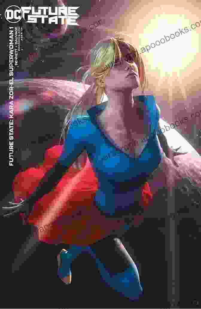 Future State 2024: Kara Zor El Superwoman Graphic Novel Cover Featuring Superwoman Flying Amidst A Dystopian Cityscape Future State (2024 ) #2: Kara Zor El Superwoman