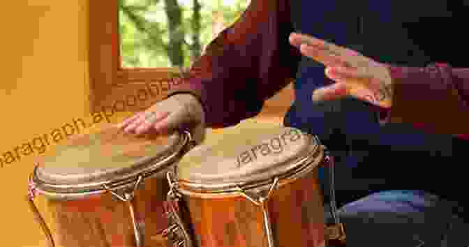 Image Of A Drummer Playing Latin Rhythms On Congas And Bongos Basic Latin Drumming Foundation: Add Flow Flavor And Variety To Your Drumming With These Basic Latin Exercises For Beginners (Time Space And Drums 8)