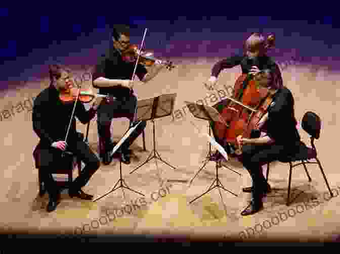 Image Of A String Quartet Playing Come Thou Fount Of Every Blessing: Sheet Music For String Quartet