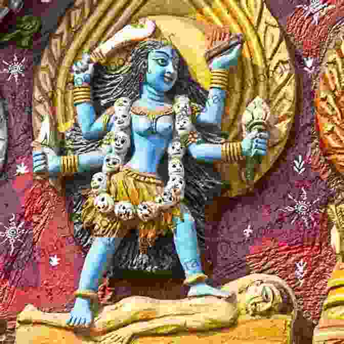 Kali, The Hindu Goddess Of Destruction And Renewal, With Her Tongue Lolling And Multiple Arms Great Goddesses: Life Lessons From Myths And Monsters