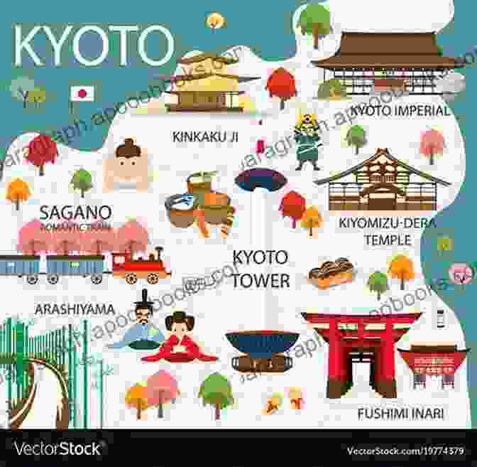 Kyoto Map With Attractions And Transportation Options Highlighted Kyoto The Highlights Guide (Serendipity Travel)