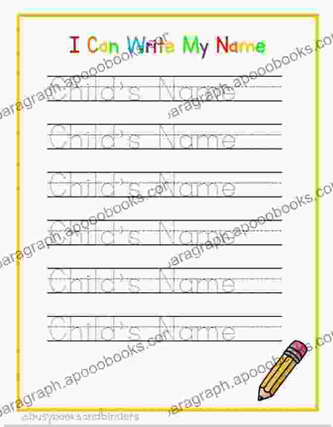 Letter Tracing For Kids Trace My Name Workbook Letter Tracing For Kids : Trace My Name Workbook