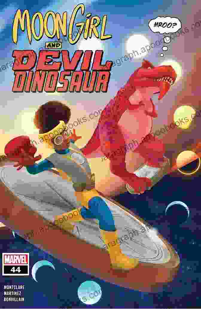 Moon Girl And Devil Dinosaur Little Golden Marvel Children's Book Cover Moon Girl And Devil Dinosaur Little Golden (Marvel)