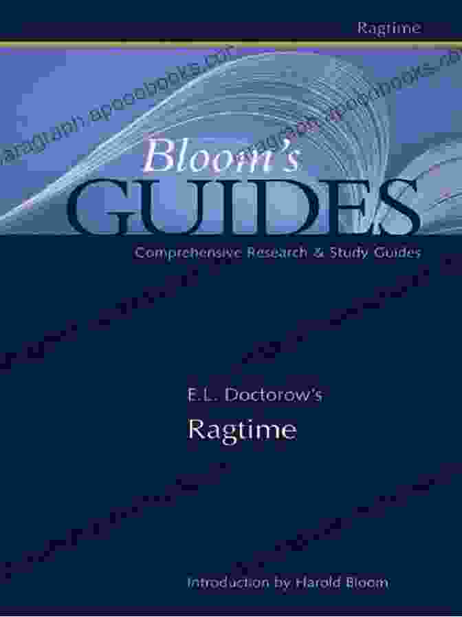 Ragtime Bloom Guides Hardcover Book Cover Featuring Vibrant Botanical Illustrations E L Doctorow S Ragtime: Ragtime (Bloom S Guides (Hardcover))