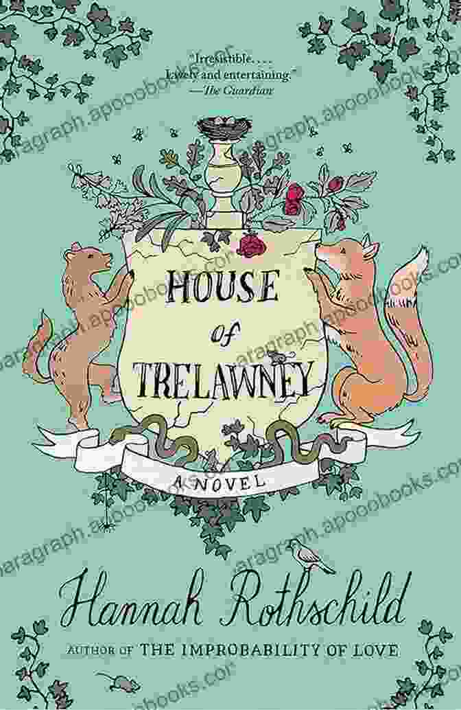 The Captivating Cover Of The House Of Trelawney Novel, Featuring An Ethereal Image Of An Ancient Manor Shrouded In Mystery. House Of Trelawney: A Novel