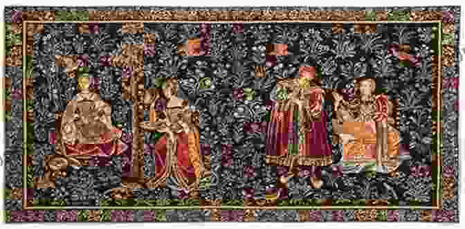 The Cover Of The Book, Featuring A Vibrant Medieval Tapestry Depicting Scenes From The Knight's Tale. The Knight S Tale From The Canterbury Tales Retold In Modern English Prose