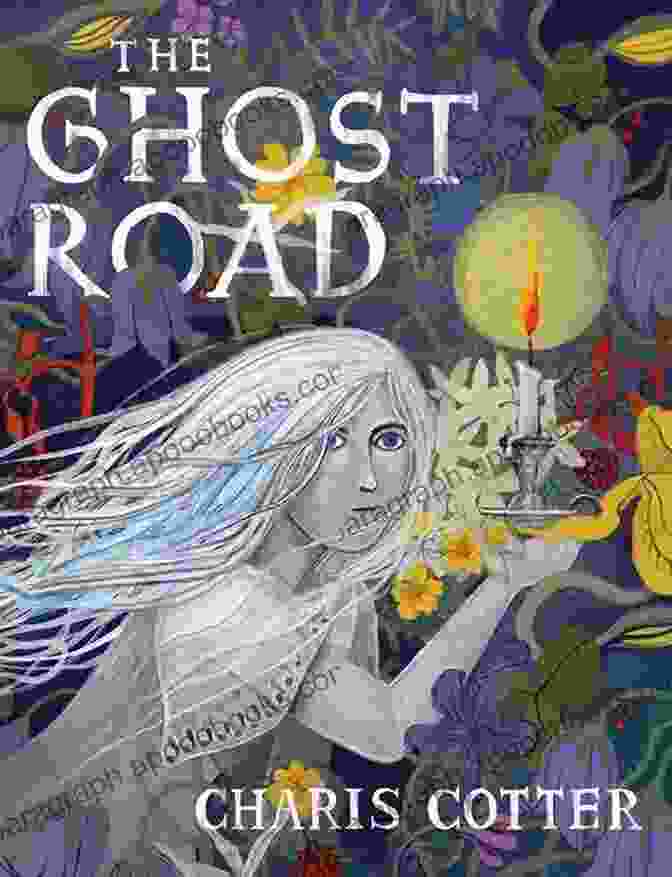 The Ghost Road Book Cover Featuring A Woman Walking Down A Misty Road Towards A Distant Light The Ghost Road (Regeneration 3)