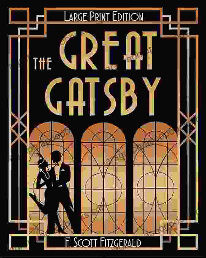 The Great Gatsby Large Print Book Cover The Great Gatsby (LARGE PRINT)