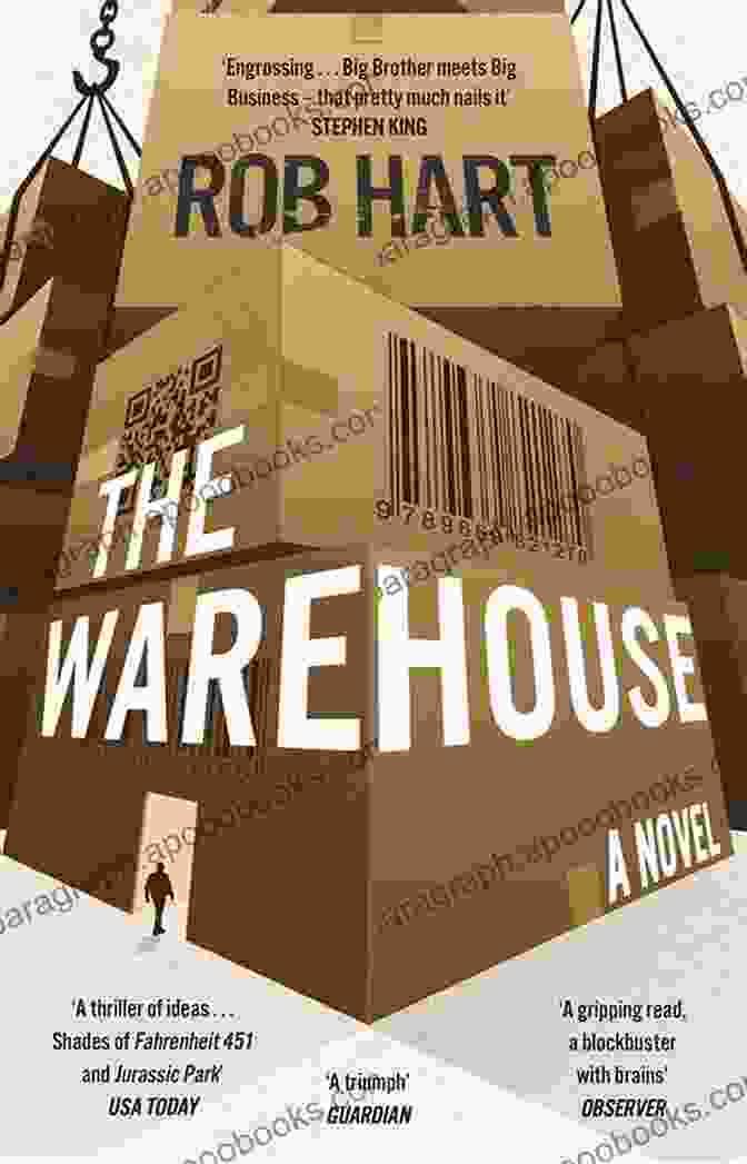 The Warehouse Novel By Rob Hart Featuring A Dilapidated Warehouse With Broken Windows And Graffiti The Warehouse: A Novel Rob Hart