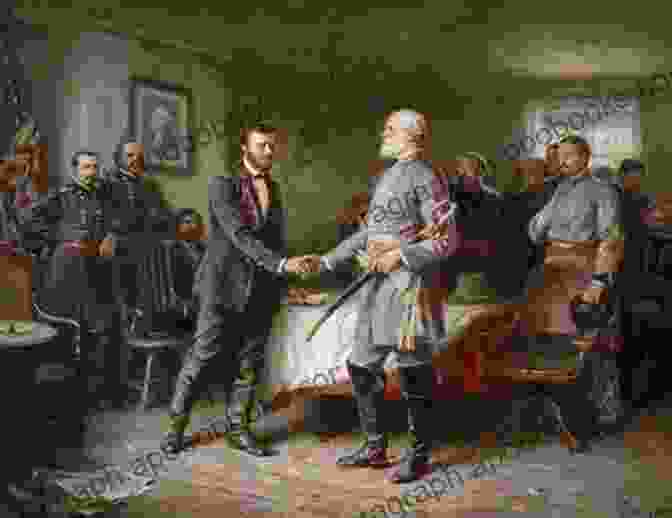 Ulysses S. Grant And Robert E. Lee Meeting At Appomattox Court House Summary Of The Last King Of America: The Misunderstood Reign Of George III By Andrew Roberts