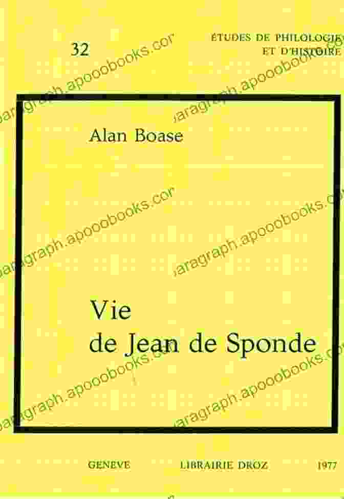 Vie De Jean De Sponde Cahiers Human Book Cover VIE DE JEAN DE SPONDE (CAHIERS D HUMAN)