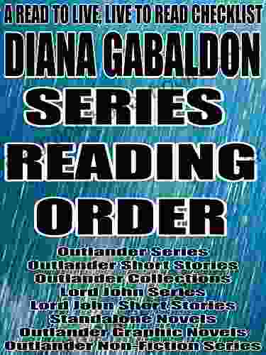 DIANA GABALDON:SERIES READING ORDER: A READ TO LIVE LIVE TO READ CHECKLIST Outlander Lord John