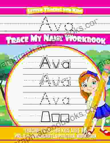 Letter Tracing For Kids : Trace My Name Workbook